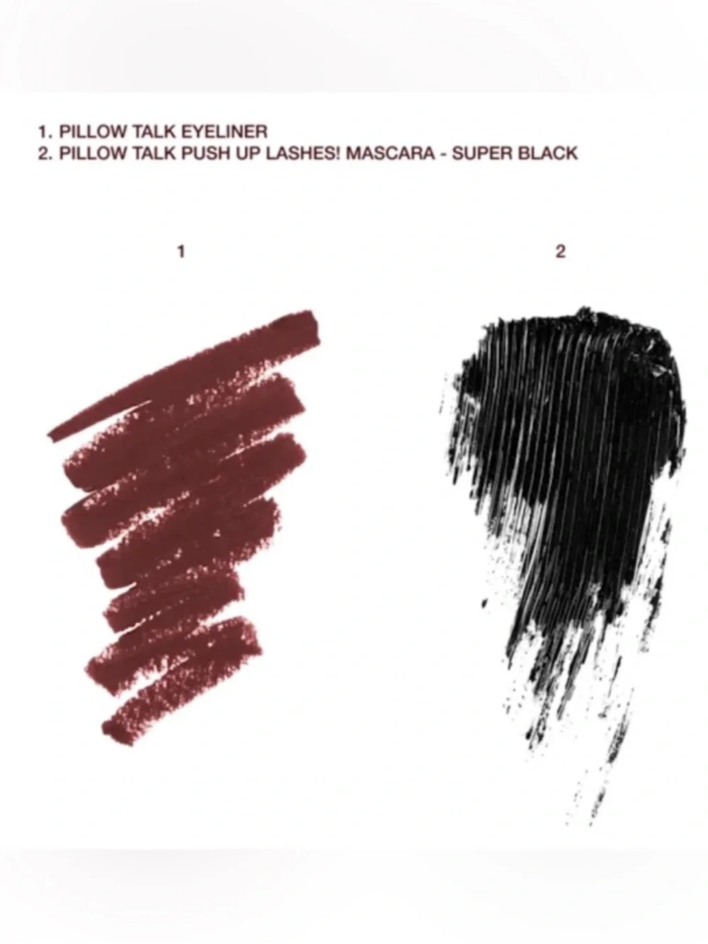 Charlotte Tilbury Pillow Talk Dreamy Eye Duo - Berry Brown Eyeliner & Super Blk
